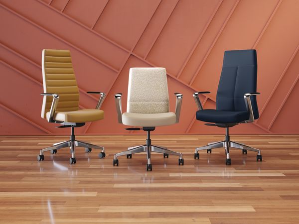 Cofi chairs in executive high-back and managerial back