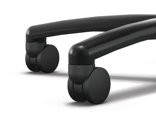 Wave chair wheels