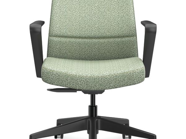 Cofi managerial back chair with solid stitch