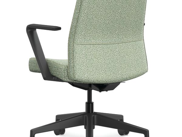Cofi managerial back chair with solid stitch