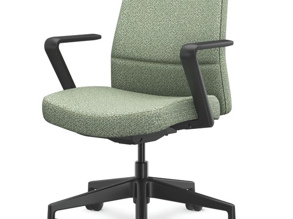 Cofi managerial back chair with solid stitch
