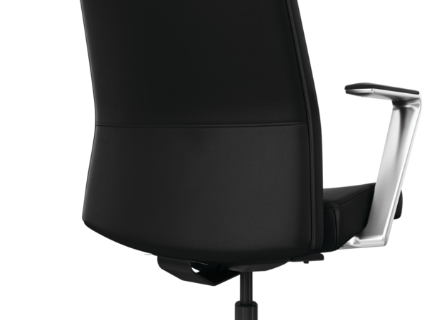 Cofi chair Black stitch detail