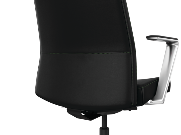 Cofi chair Medium Green sitch detail