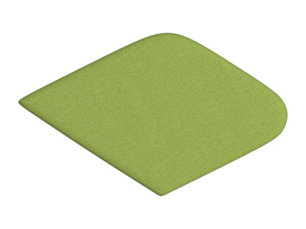 Top view of Tangram right angled end.
