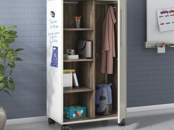 Class-ifi teacher command station with open door.