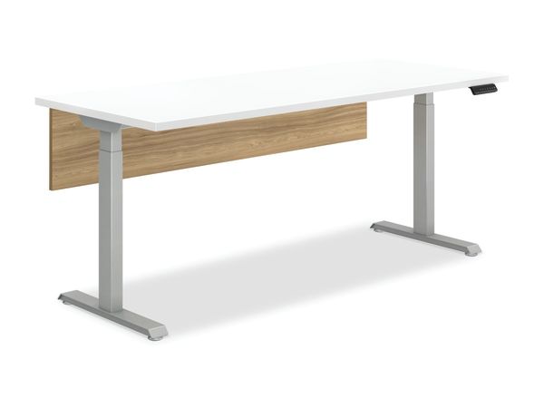 Laminate Modesty Universal Screens Modesty shown with Coordinate Desking