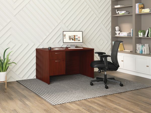 Mod desk with Convergence seating