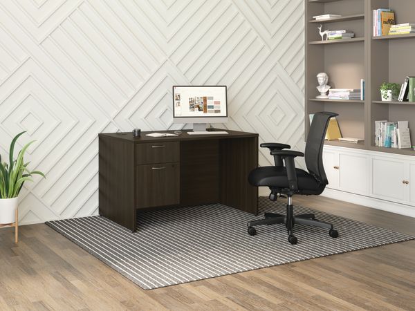 Mod desk with Convergence seating
