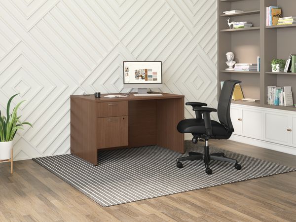 Mod desk with Convergence seating