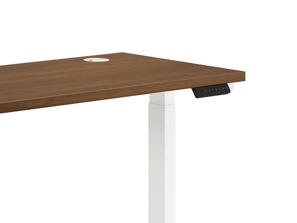 Coordinate height-adjustable base in White