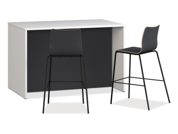 Ruck Stools with Storage Islands and Flagship Modular Storage