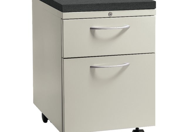 Flagship Mobile Pedestal with Topper Seat Cushion