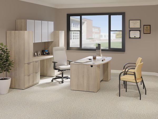 Concinnity Desking with Ignition seating.