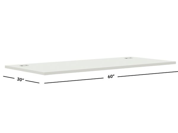 Voi worksurface in Designer White