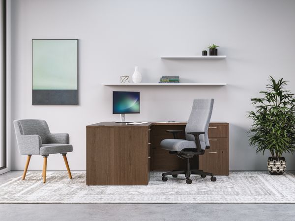 Mod l-station in Sepia Walnut with Ignition and matter seating