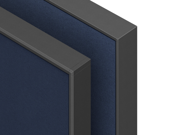 Abound panel trim detail compaison; Flat vs. Chamfered