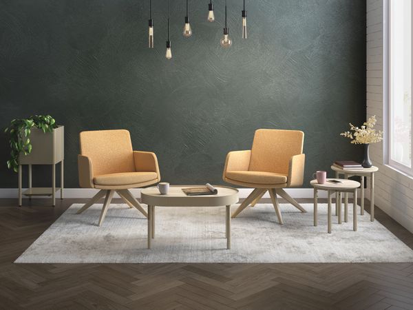 Mav seating with Sculpt Tables.