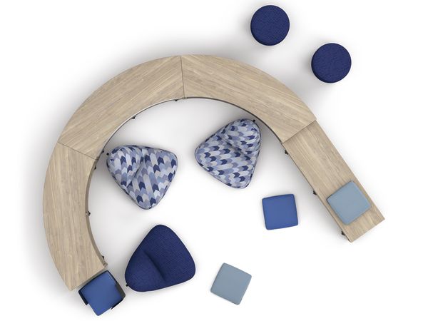 Storyline storage with Confetti seating and Flock minis.