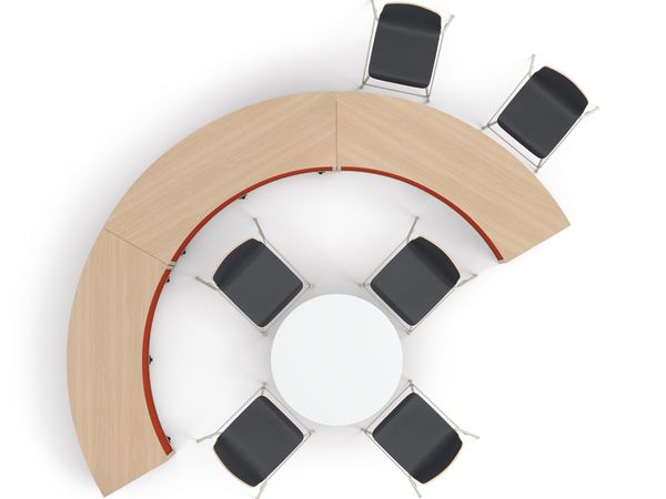 Storyline storage with Ruck seating and Birk table.