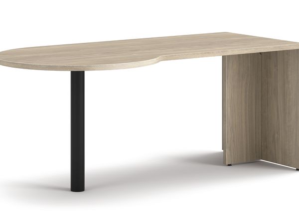 10500 Series P-shaped peninsula with end panel