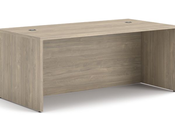 10500 Series desk shell with rectangle top