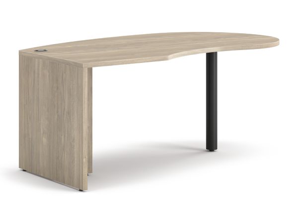 10500 Series boomerang peninsula with end panel