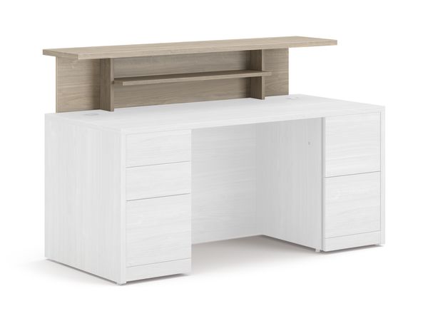 10500 Series transaction counter for reception desk