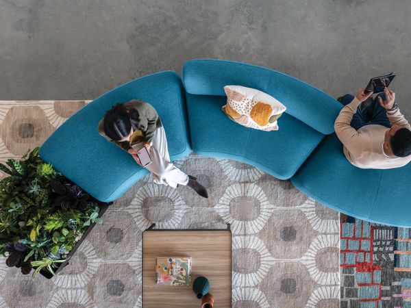 SoCo with Sculpt tables and Flock seating