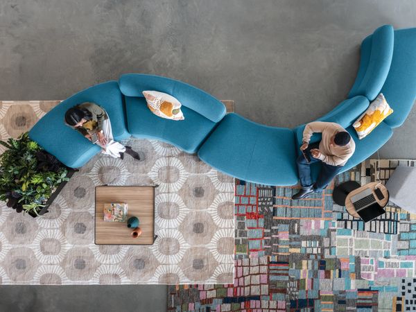 SoCo with Sculpt tables and Flock seating