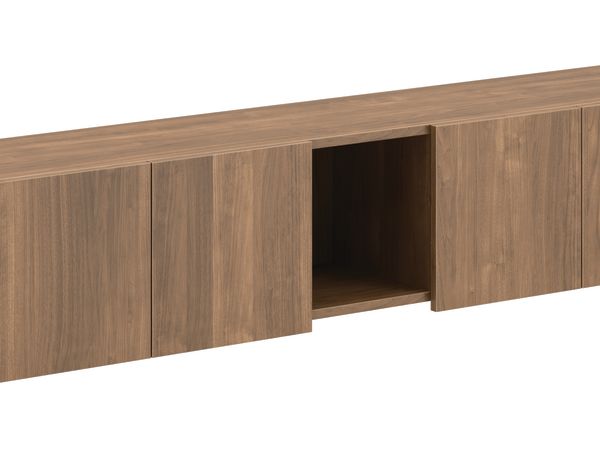 Overhead Cabinet with 4 Doors/Cubbies