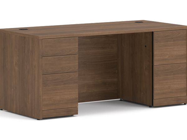10500 Series Double Pedestal Desk in  Laminate.