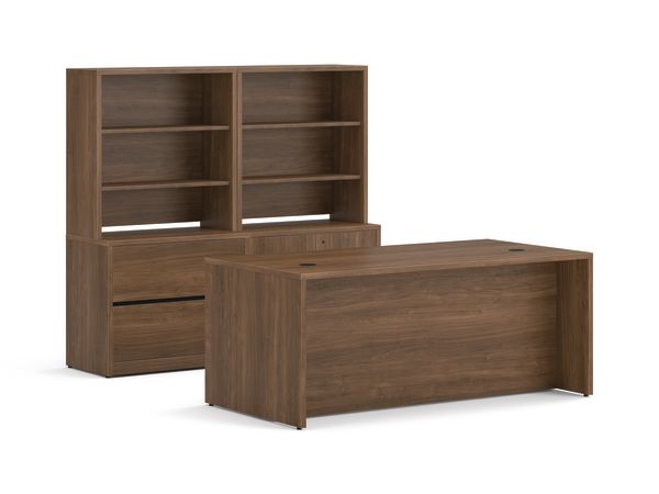 10500 Series Storage Desk in  Pinnacle Laminate.