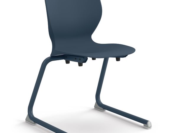 SmartLink Cantilever Chair in Regatta Shell and legs.