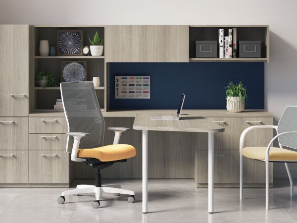 Concinnity Desking with Ignition Seating.