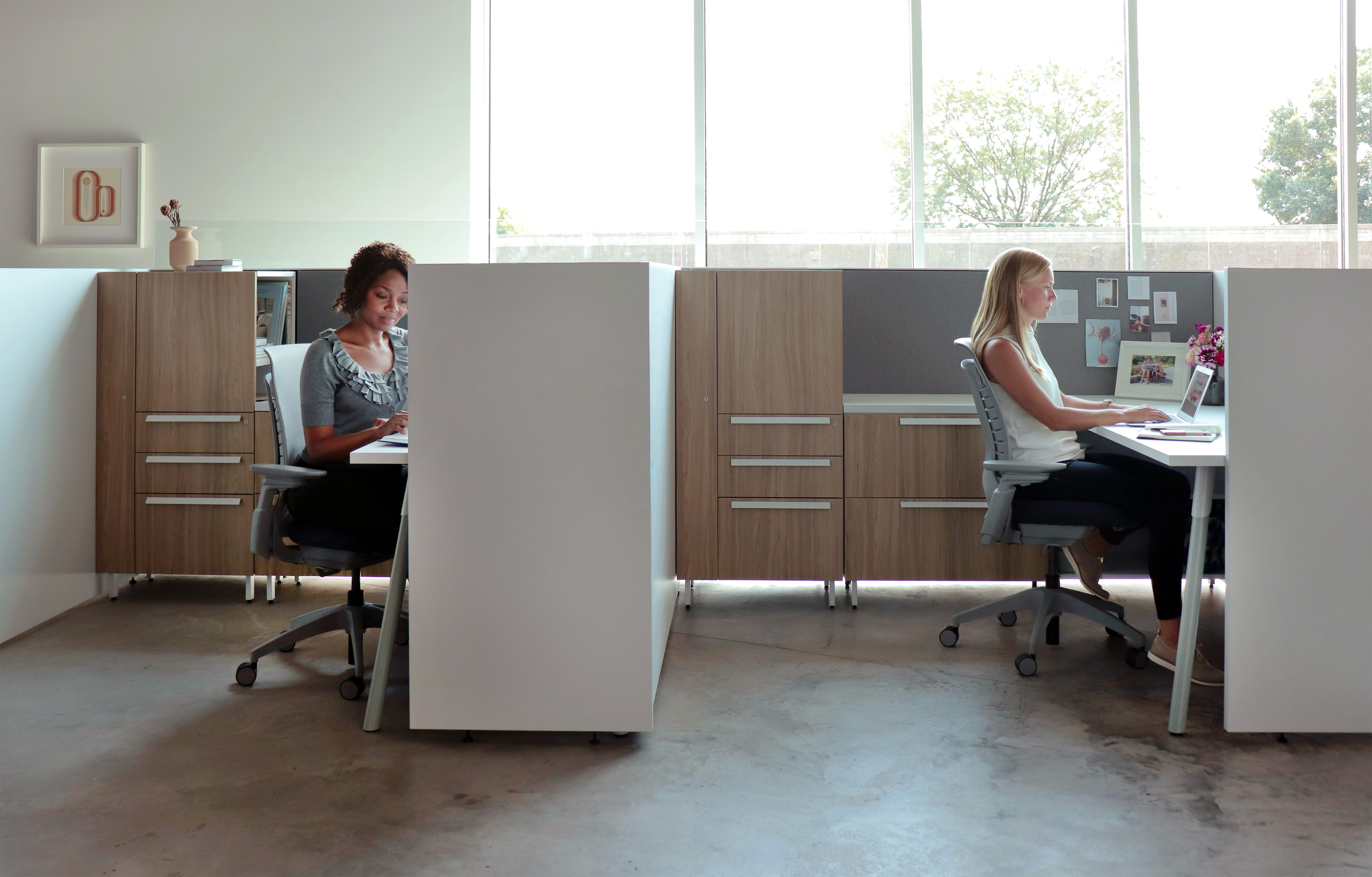Allsteel desk top