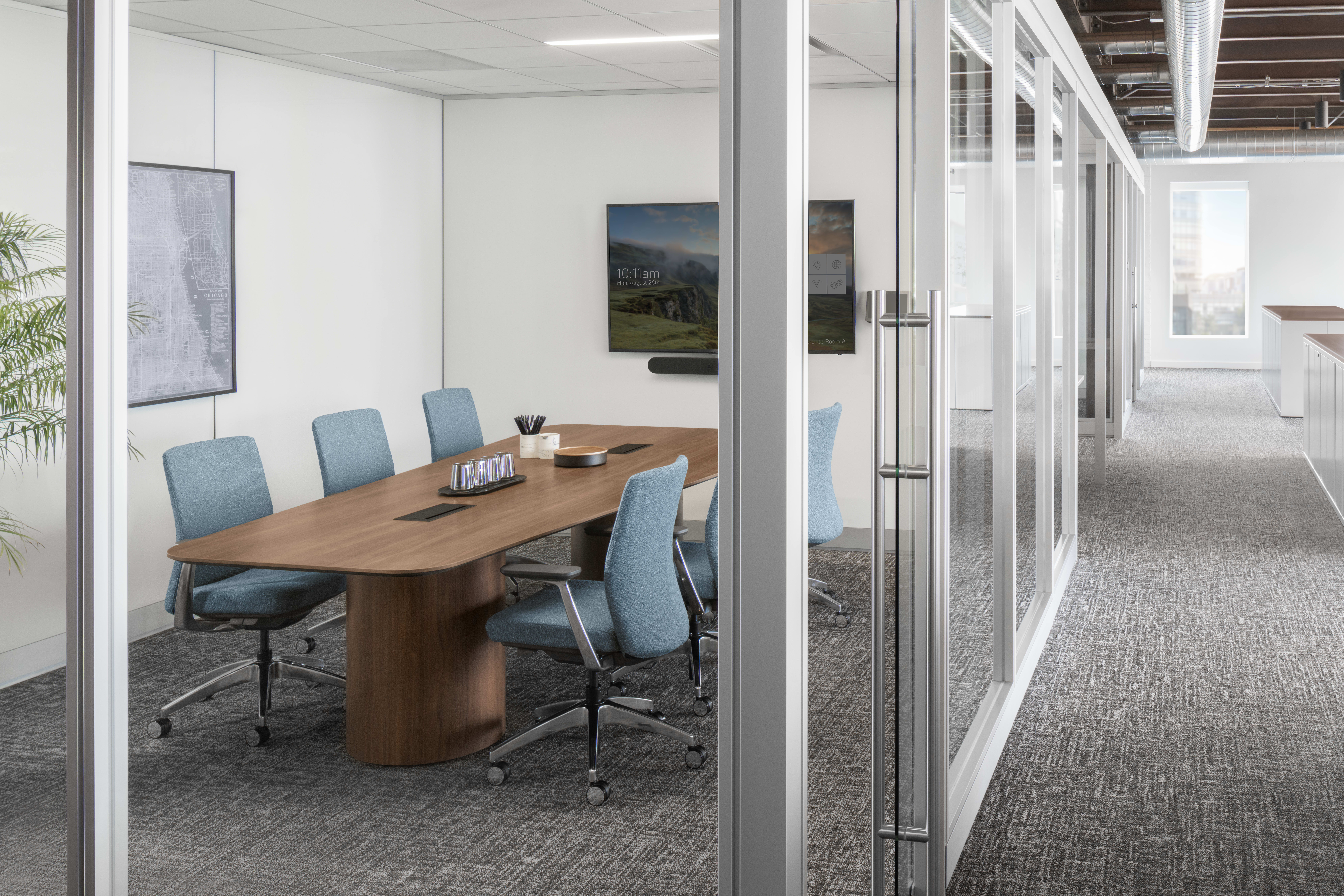 Structure Equitable Tapered Conference Table