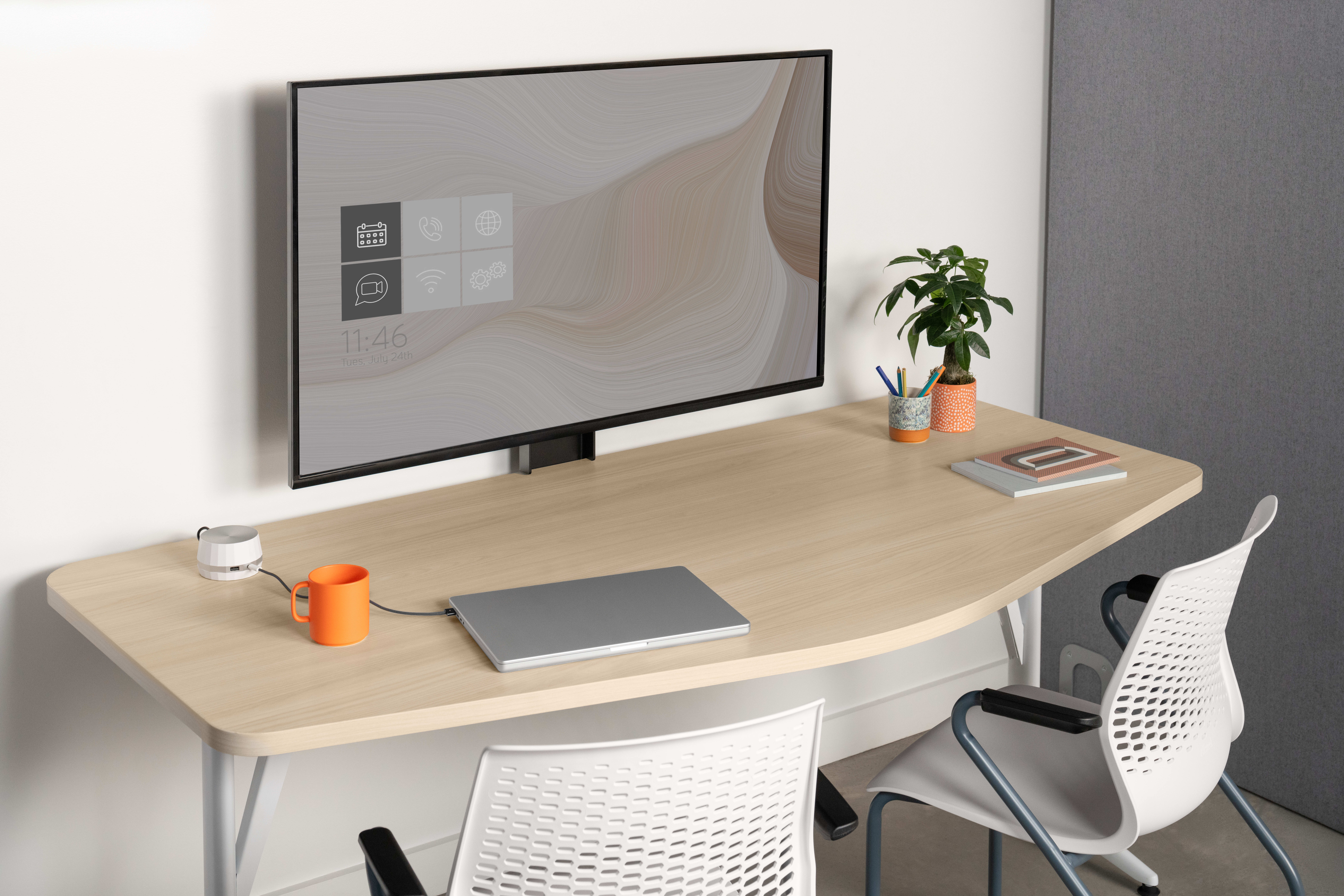 Allsteel Equitable Chevron Table