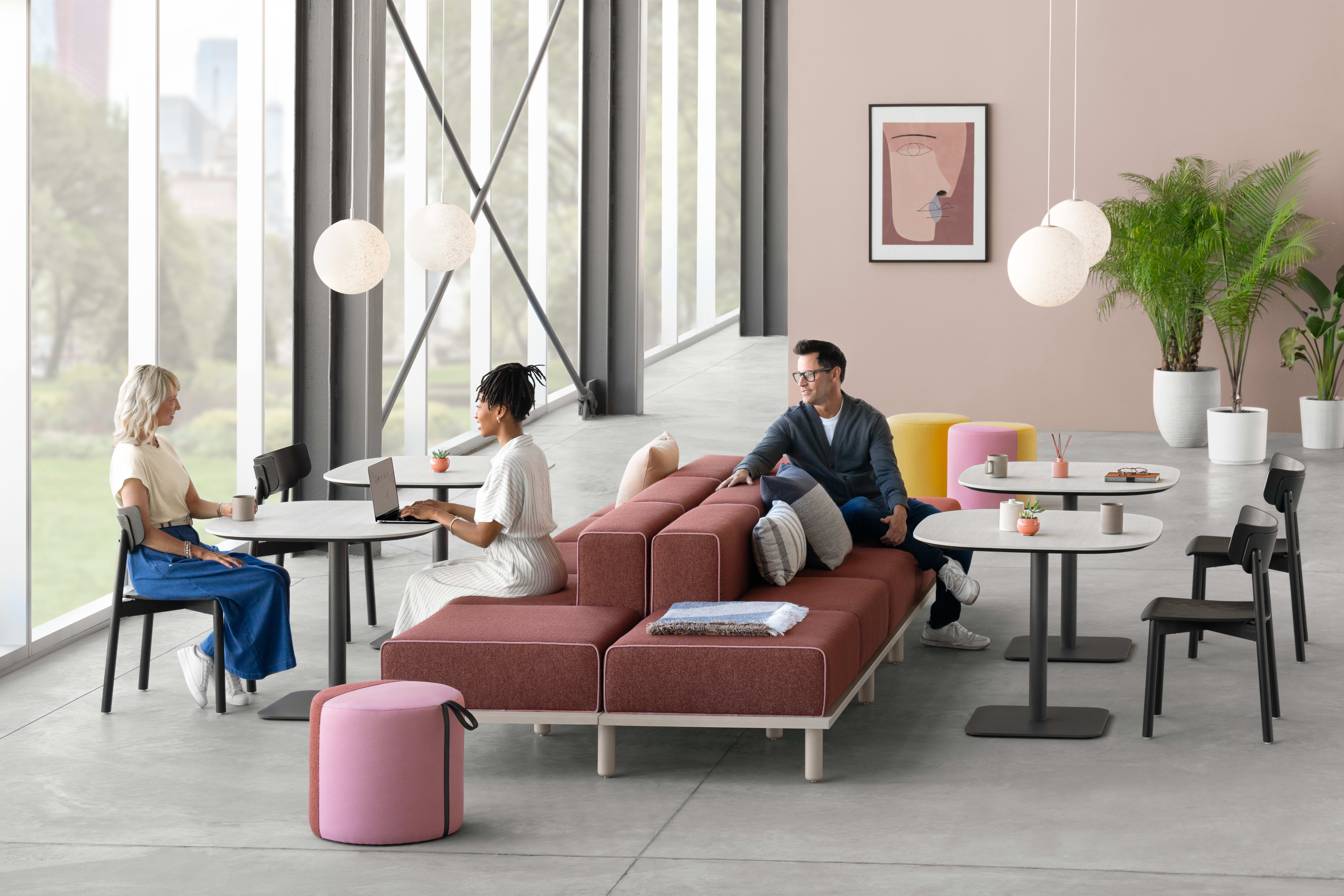 Allsteel Rise Platform Lounge