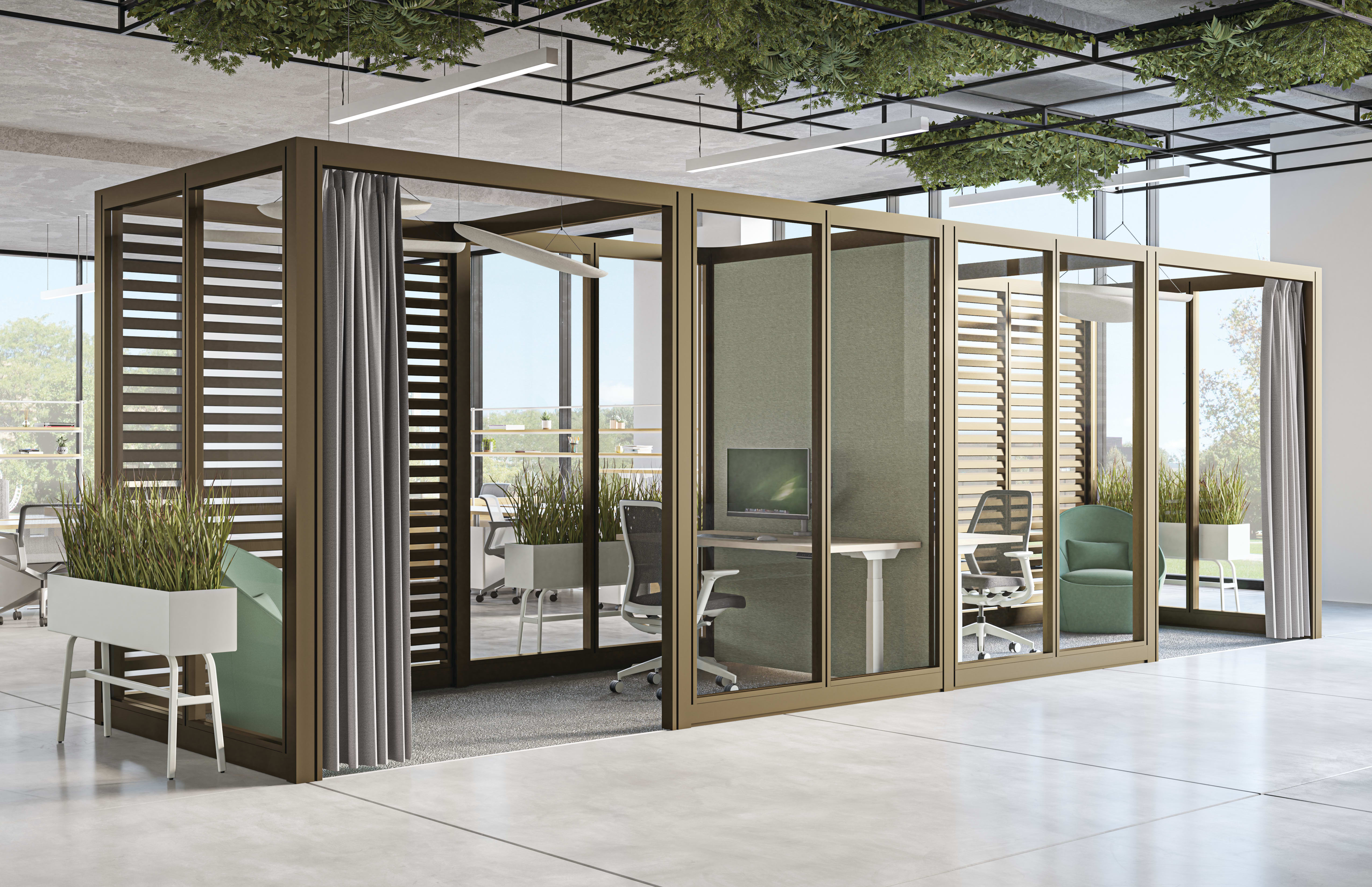 Allsteel Beyond Freestanding Focus Rooms