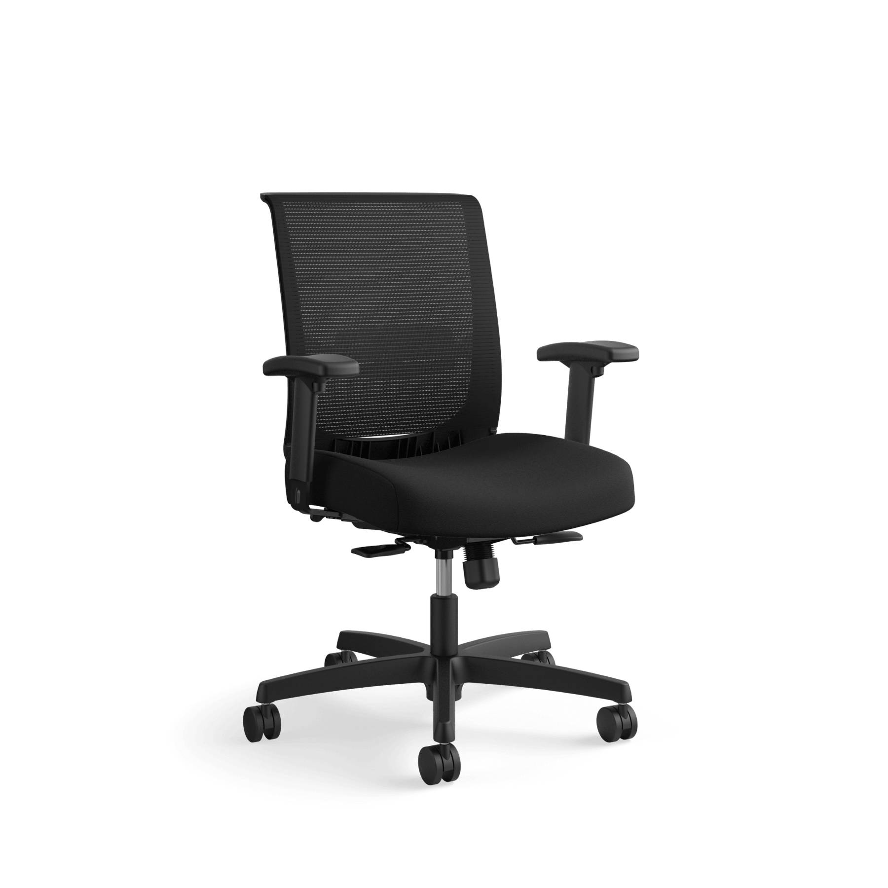 HON Convergence Task Chair | Synchro-Tilt With Seat Slide Control | Height- and Width-Adjustable Arms