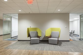 Allsteel, Reflect is a personal soft-seating solution that supports individual collaboration within the work environment or