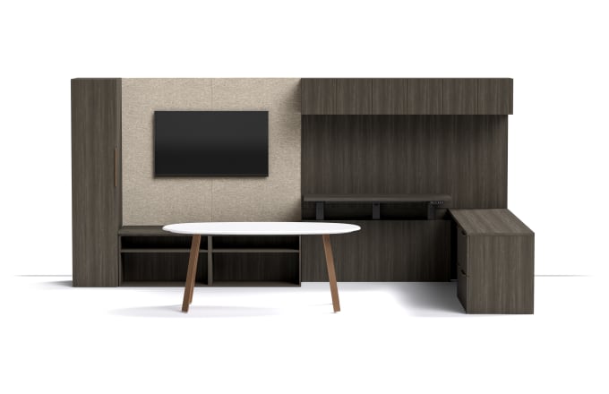 Silea Private Office Desking and Casegoods