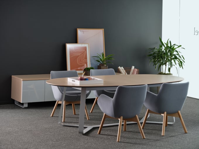 Meeting Table and Chairs