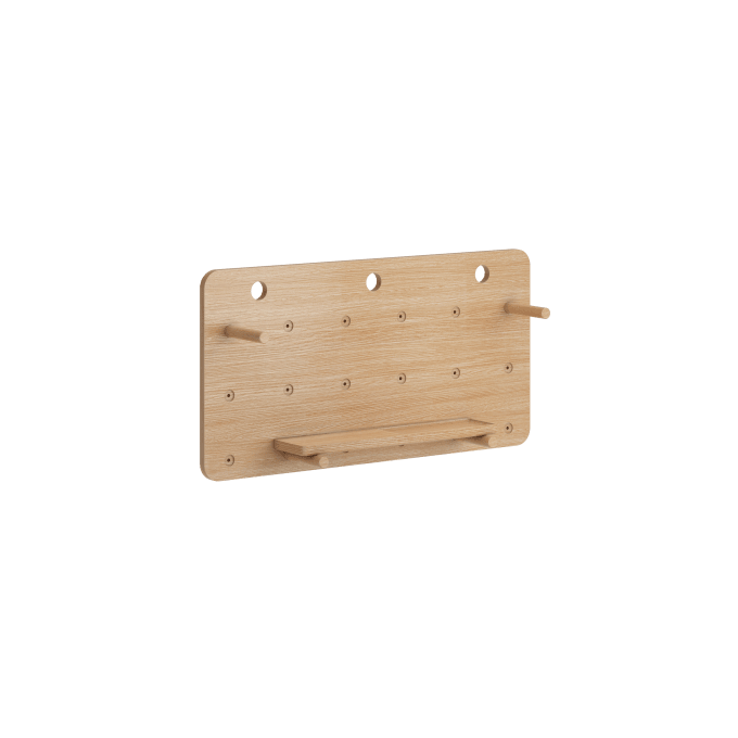 Capsule by Allsteel Shaker Rail Hanging Pegboard