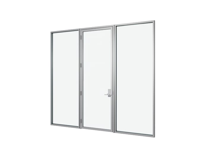 Hinged Door Swing Door Full Strike Door Frame