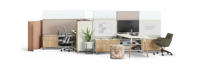 Optimize office workstation collaborative