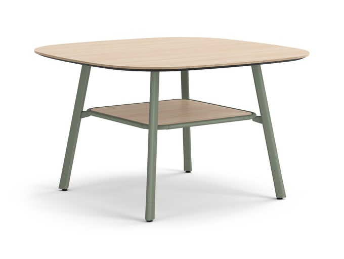 Admix built-up laminate soft square project table.