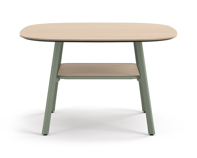 Admix built-up laminate soft square project table.