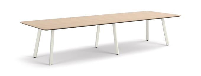 Admix built-up rounded rectangle meeting table