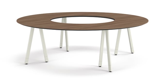Admix built-up full round table